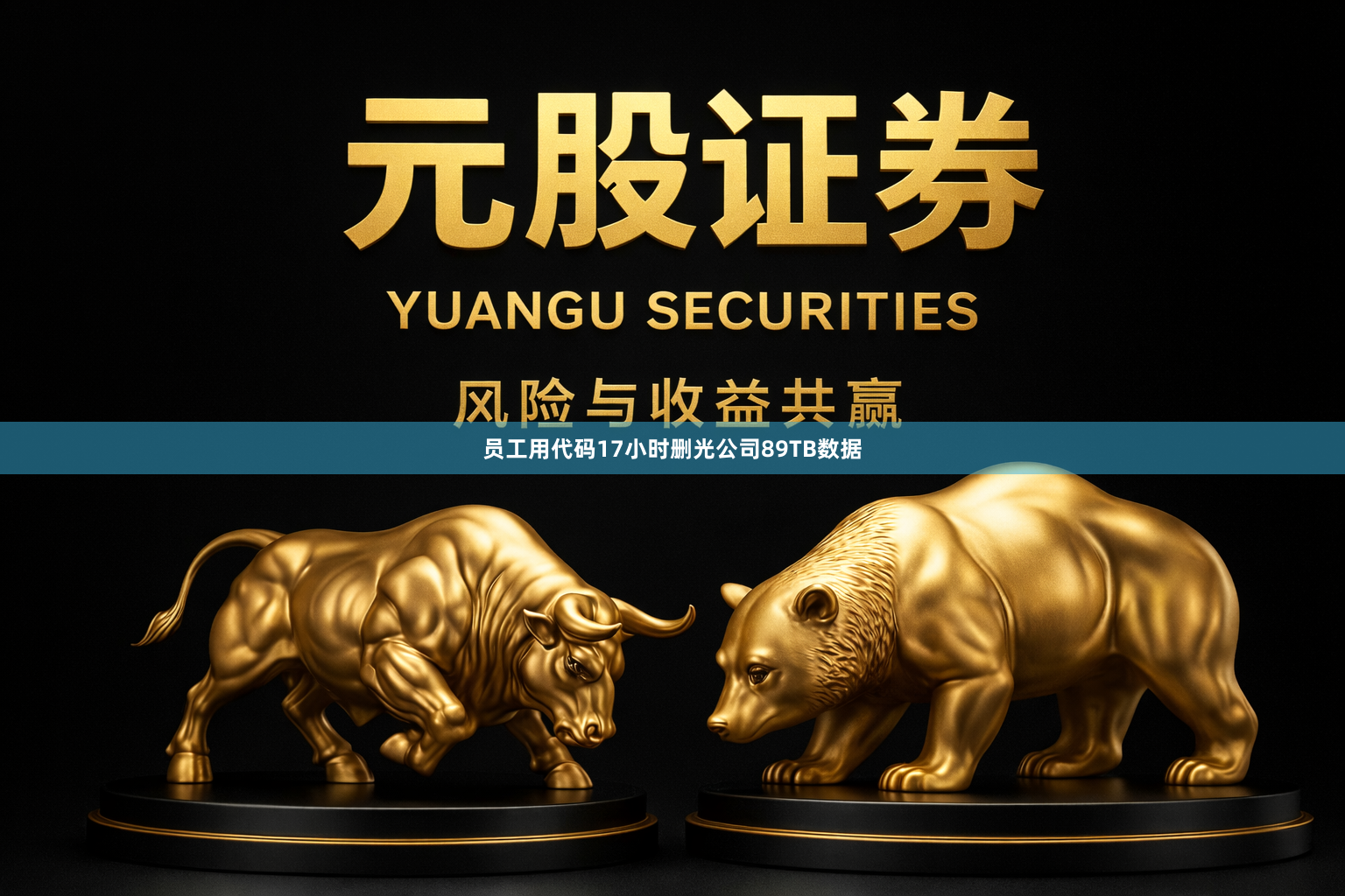 员工用代码17小时删光公司89TB数据